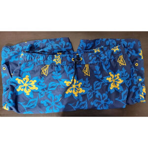 BUDWEISER BEER Gold AND BLUE SWIM SHORTS TRUNKS Mens 2XL Official Product 2009